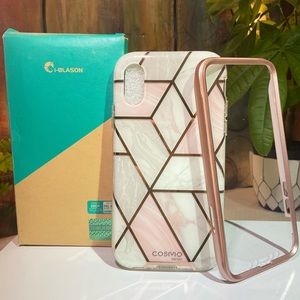 i-Blason Cosmo Full-Body Case for iPhone Xs/ iPhone X Case 2018, Marble,…